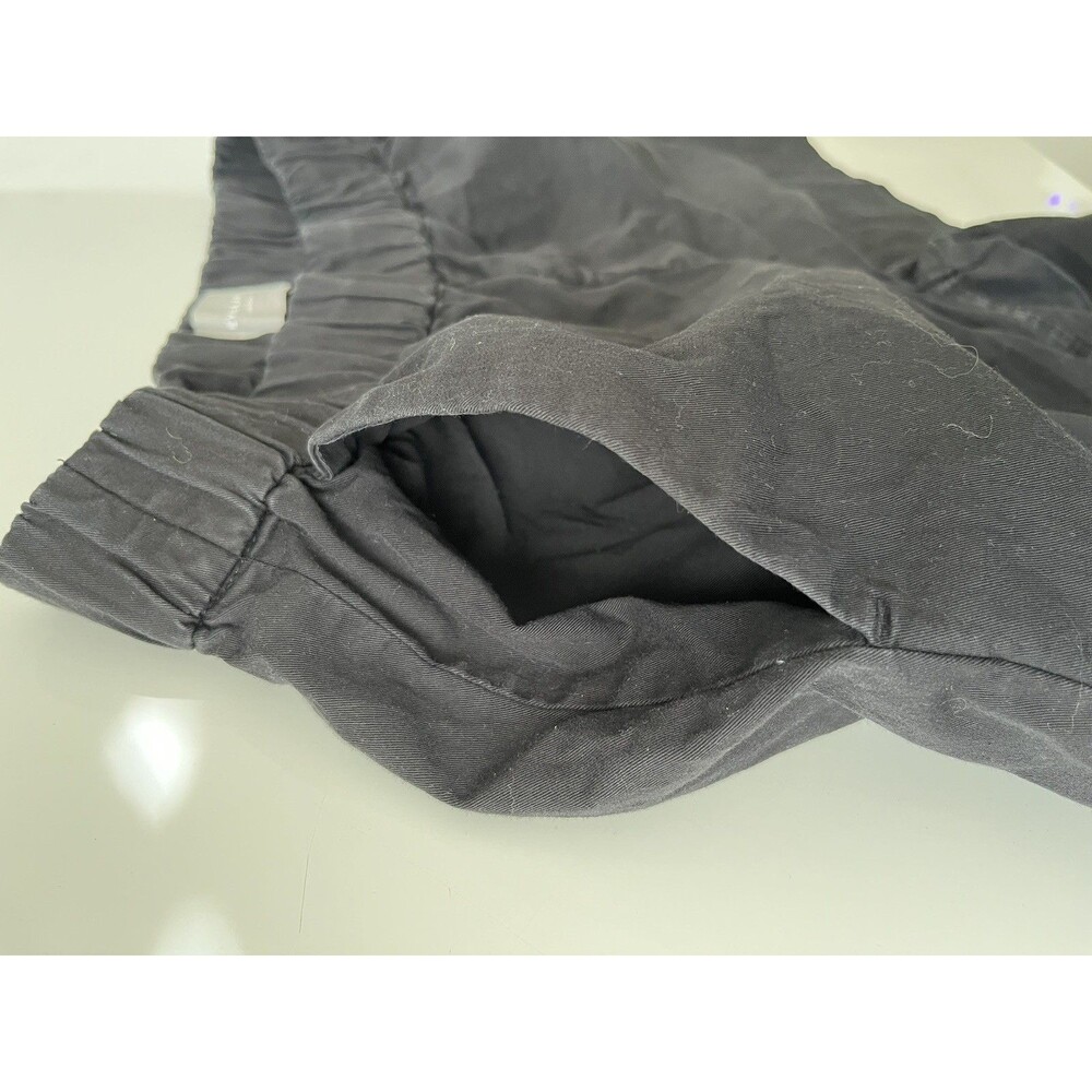 NWOT Everlane Easy Shorts 6 Black Elastic Waist Pull On Pockets Organic Cotton - Picture 5 of 11